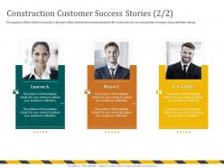 Construction customer success stories golder m698 ppt powerpoint presentation file structure
