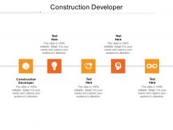 Construction developer ppt powerpoint presentation infographics clipart images cpb