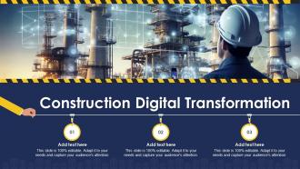 Construction Digital Transformation Ppt Powerpoint Presentation Infographics Graphic Tips