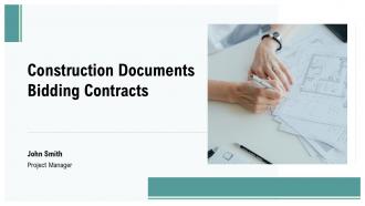 Construction Documents Bidding Contracts PPT Sample ACP