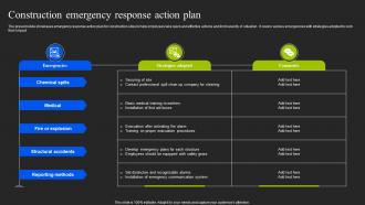 Construction Emergency Response Action Plan