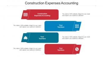 Construction Expenses Accounting Ppt Powerpoint Presentation Infographics Grid Cpb