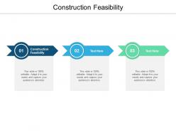 Construction feasibility ppt powerpoint presentation model templates cpb