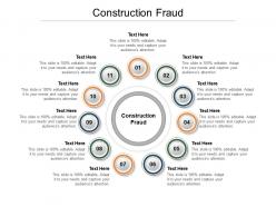 Construction fraud ppt powerpoint presentation pictures outline cpb