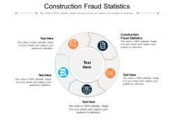 Construction fraud statistics ppt powerpoint presentation infographics outfit cpb