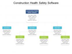 Construction health safety software ppt powerpoint layouts examples cpb