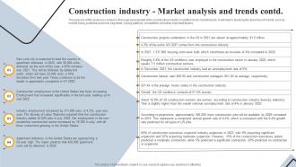 Construction Industry Market Engineering And Construction Business Plan BP SS