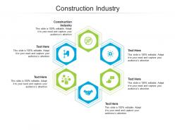 Construction industry ppt powerpoint presentation ideas examples cpb
