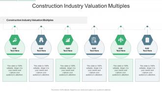 Construction Industry Valuation Multiples In Powerpoint And Google Slides Cpb