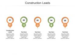 Construction leads ppt powerpoint presentation infographics clipart images cpb