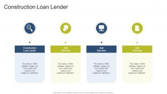 Construction Loan Lender In Powerpoint And Google Slides Cpb
