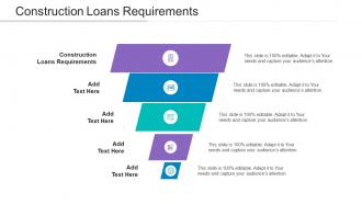 Construction Loans Requirements Ppt Powerpoint Presentation Slides Skills Cpb
