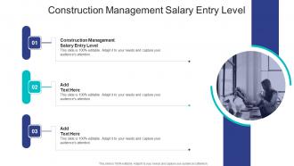 Construction Management Salary Entry Level In Powerpoint And Google Slides Cpb