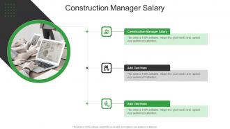 Construction Manager Salary In Powerpoint And Google Slides Cpb