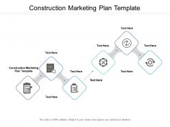 Construction marketing plan template ppt powerpoint presentation show graphics cpb