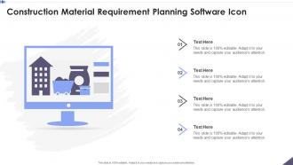 Construction Material Requirement Planning Software Icon