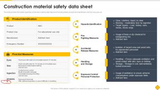 Construction Material Safety Data Sheet Modern Methods Of Construction Playbook