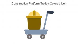 Construction Platform Trolley Colored Icon In Powerpoint Pptx Png And Editable Eps Format