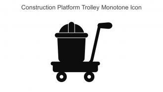 Construction Platform Trolley Monotone Icon In Powerpoint Pptx Png And Editable Eps Format