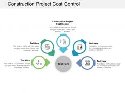 Construction project cost control ppt powerpoint presentation portfolio cpb