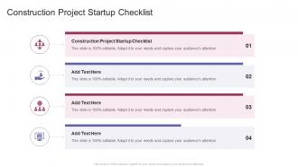 Construction Project Startup Checklist In Powerpoint And Google Slides Cpb