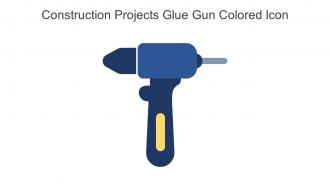 Construction Projects Glue Gun Colored Icon In Powerpoint Pptx Png And Editable Eps Format