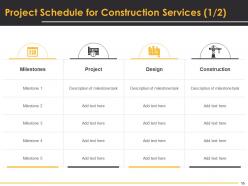 Construction proposal template powerpoint presentation slides