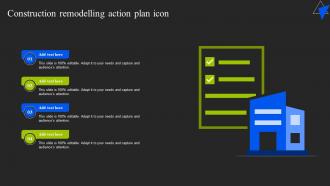 Construction Remodelling Action Plan Icon
