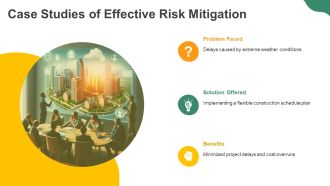 Construction Risk Matrix And Response Actions PPT Presentation AT Compatible Professional