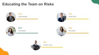 Construction Risk Matrix And Response Actions PPT Presentation AT Designed Professional
