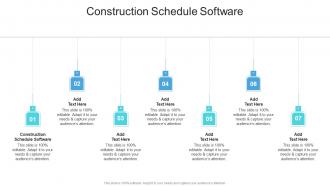 Construction Schedule Software In Powerpoint And Google Slides Cpb