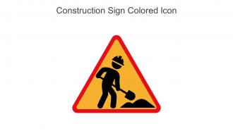 Construction Sign Colored Icon In Powerpoint Pptx Png And Editable Eps Format