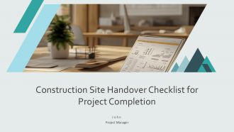 Construction Site Handover Checklist For Project Completion PPT Designs AT