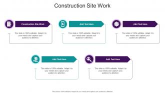 Construction Site Work In Powerpoint And Google Slides Cpb