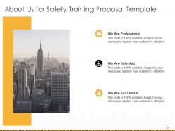 Construction staff safety training proposal powerpoint presentation slides