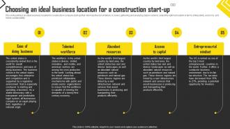 Construction Start Up Choosing An Ideal Business Location For A Construction Start Up BP SS