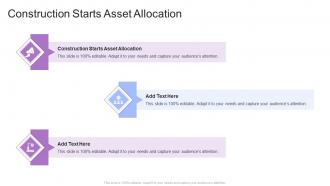 Construction Starts Asset Allocation In Powerpoint And Google Slides Cpb