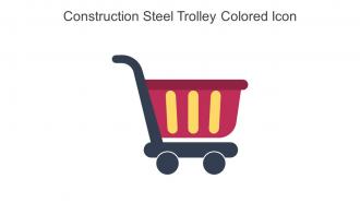 Construction Steel Trolley Colored Icon In Powerpoint Pptx Png And Editable Eps Format