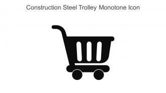Construction Steel Trolley Monotone Icon In Powerpoint Pptx Png And Editable Eps Format