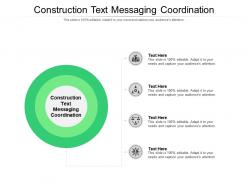 Construction text messaging coordination ppt powerpoint layouts portrait cpb