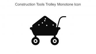 Construction Tools Trolley Monotone Icon In Powerpoint Pptx Png And Editable Eps Format