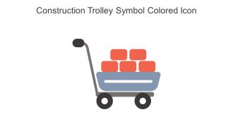 Construction Trolley Symbol Colored Icon In Powerpoint Pptx Png And Editable Eps Format