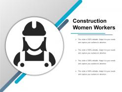 Construction women workers
