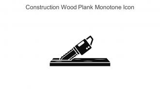 Construction Wood Plank Monotone Icon In Powerpoint Pptx Png And Editable Eps Format