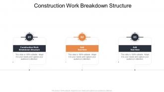 Construction Work Breakdown Structure In Powerpoint And Google Slides Cpb