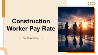 Construction Worker Pay Rate Powerpoint Presentation And Google Slides ICP