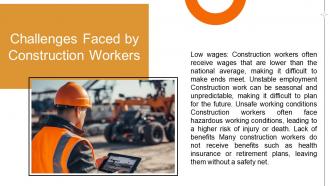 Construction Worker Pay Rate Powerpoint Presentation And Google Slides ICP Best Impactful