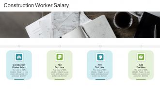 Construction Worker Salary In Powerpoint And Google Slides Cpb