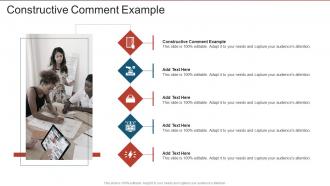 Constructive Comment Example In Powerpoint And Google Slides Cpb