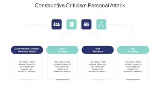 Constructive Criticism Personal Attack In Powerpoint And Google Slides Cpb